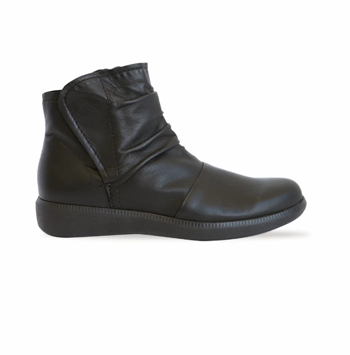 Munro Women's Scout Boots Black Leather Shopping Mall