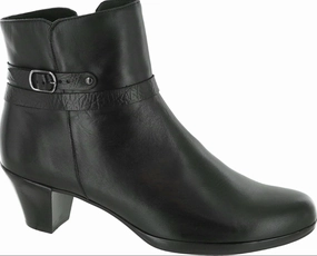 Stylish And Functional Machine washable Munro-Womens-Dylan-Boots-Black-Leather