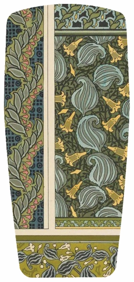 Baggins Original Low Tops Art Nouveau Green Peak Step