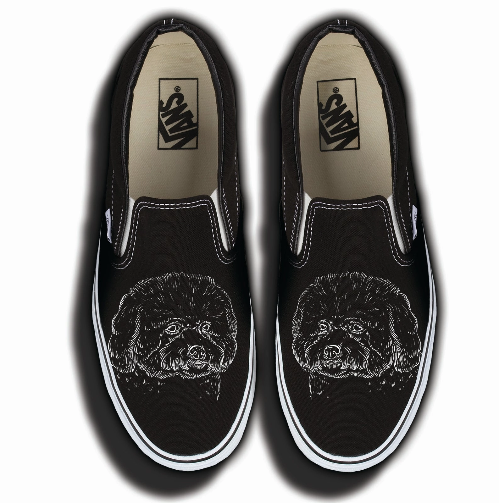Baggins Original Slip on Bichon Vintage Mood