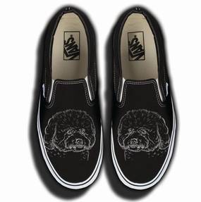 Baggins Original Slip on Bichon Vintage Mood