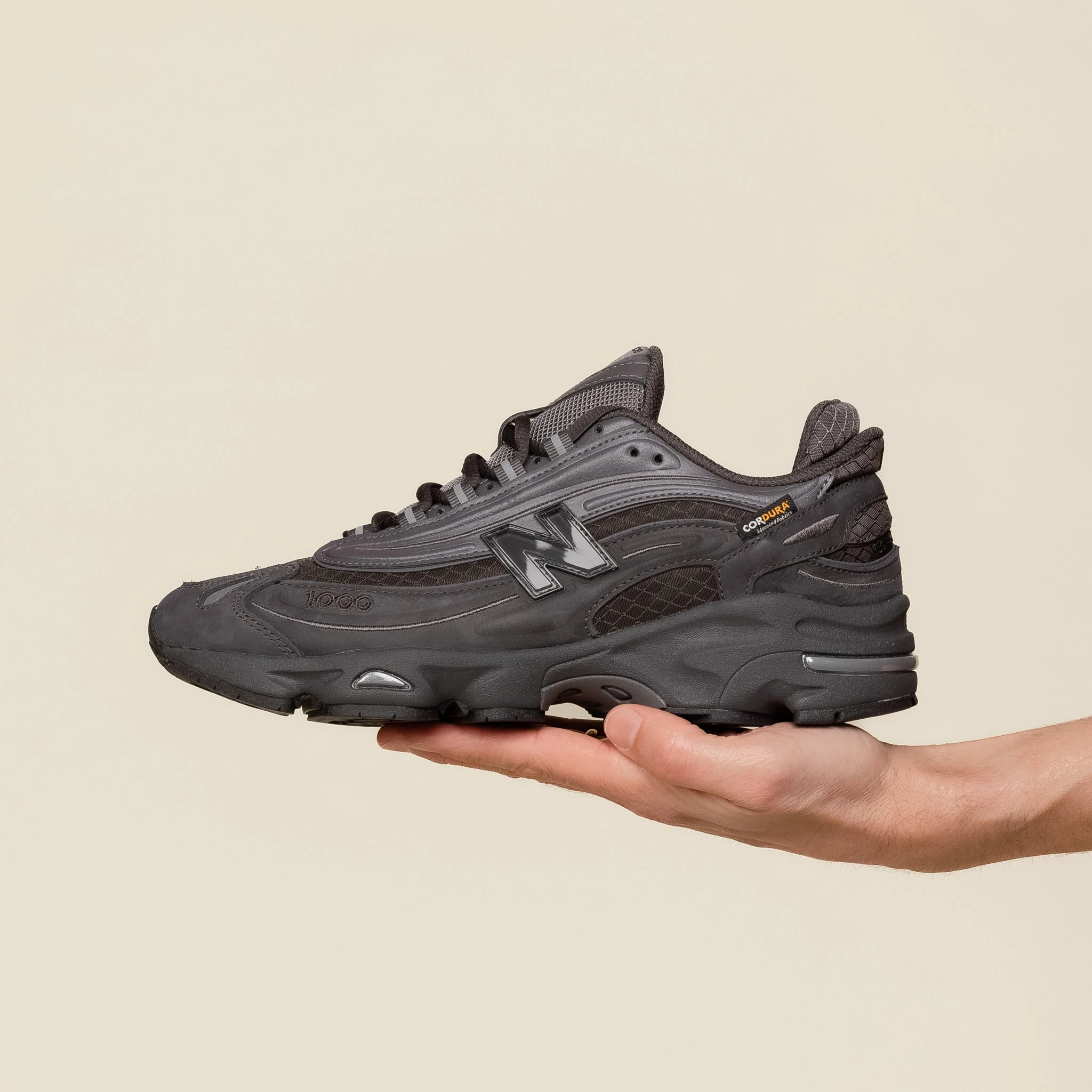 New Balance - M1000 Cordura - Black / Cement Silver Shine Casual