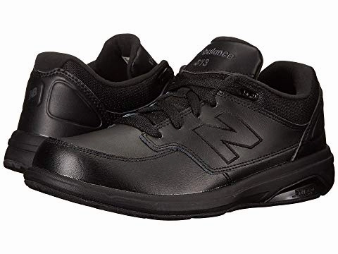 New Balance Men's 813 Black Ultra-soft comfort Sneaker Fashion