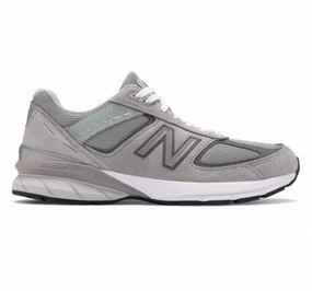 New Balance Men's 990v5 Grey Smart Comfort Sneaker Accessories