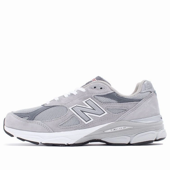 Heat Sealed Layers Smooth Transition Heel New Balance Mens 990GL3 Grey