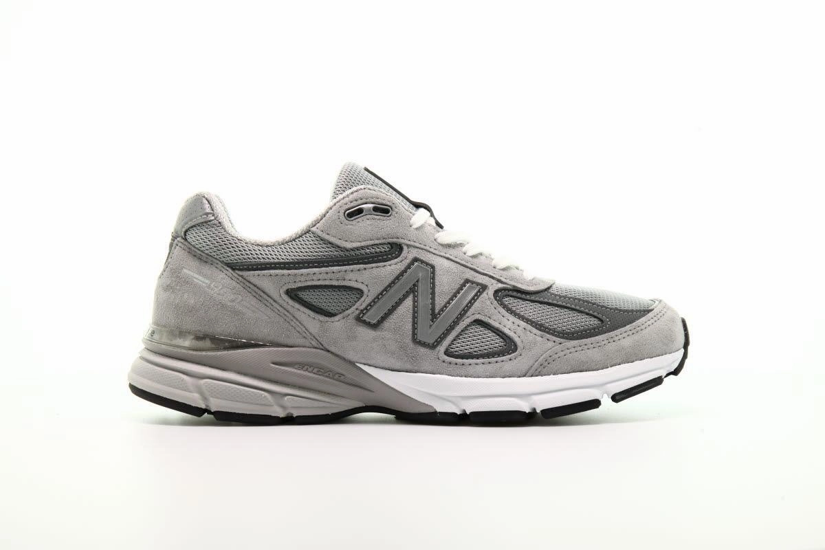 New Balance Mens 990GL4 Grey HeelStabilizer Moisture   Wicking