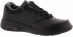 New Balance Women's 813v1 Lace-Up Walking Shoe Black Snug Heel Lock Comfort Frame
