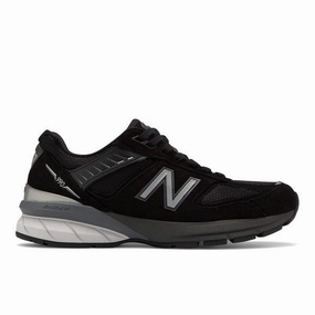 New Balance Women's 990v5 Black Layered Design Comfort Padding