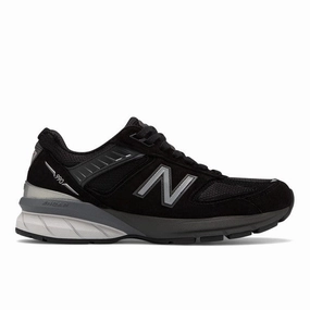 New Balance Women's 990v5 Black Layered Design Comfort Padding