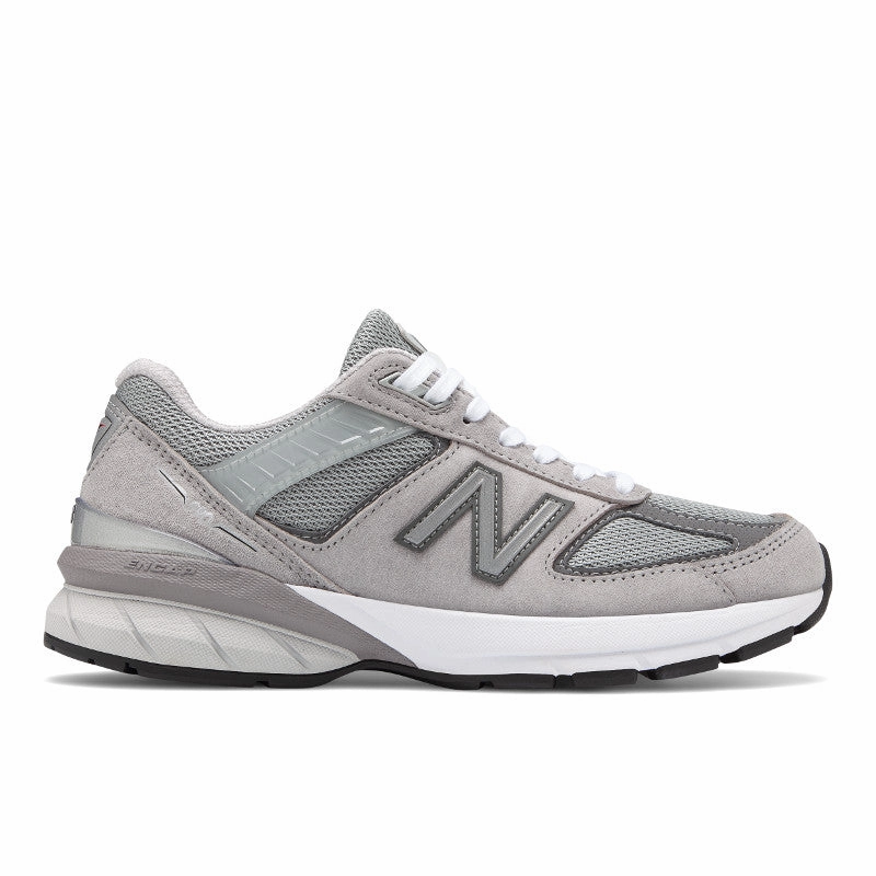 New Balance Women's 990v5 Grey Ventilation Channel System