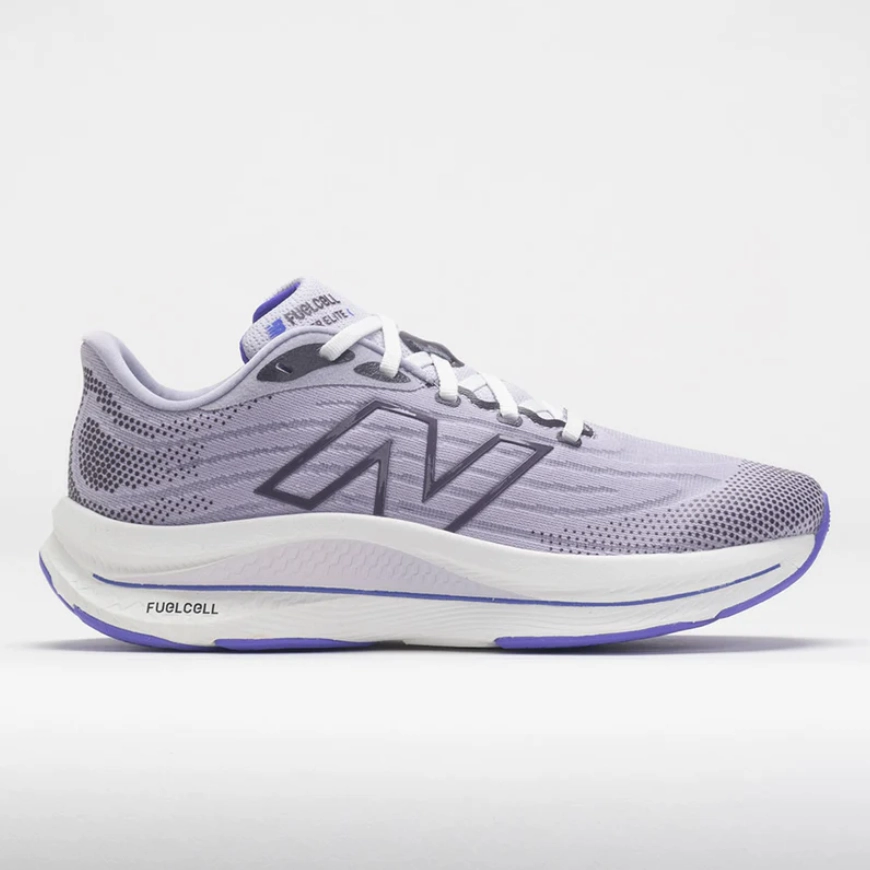 Grip Technology Good Fit New Balance Women's FuelCell Walker Elite Purple Blue