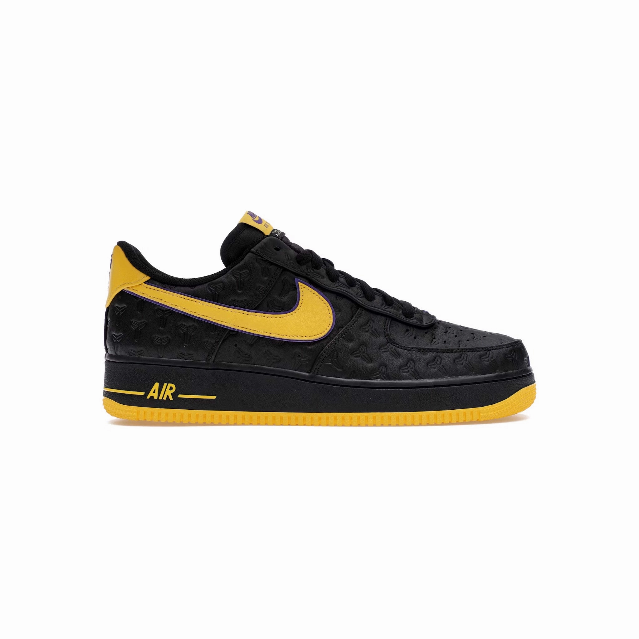 Posture aid Nike Air Force 1 Low Kobe Bryant Lakers Away (Numbered Edition of 8000)