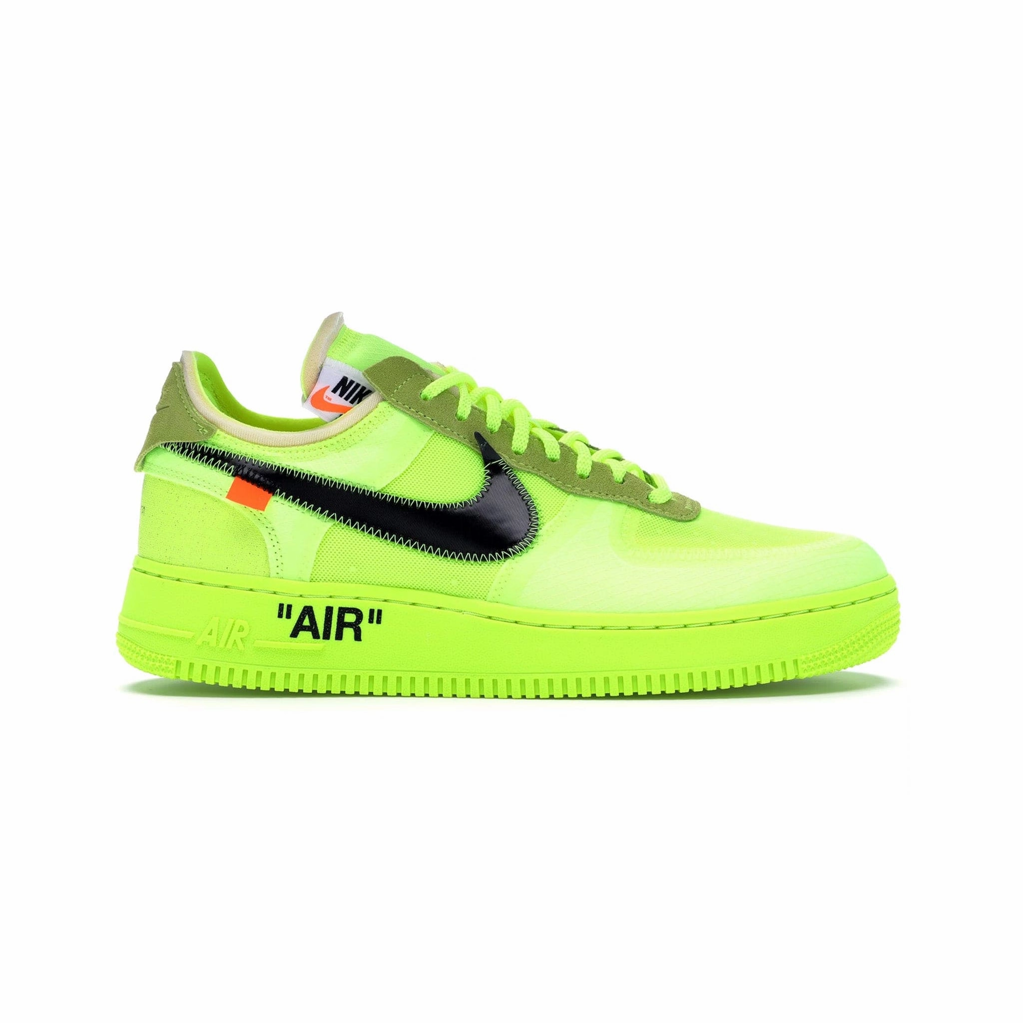 Smooth Upper Nike Air Force 1 Low Off-White Volt