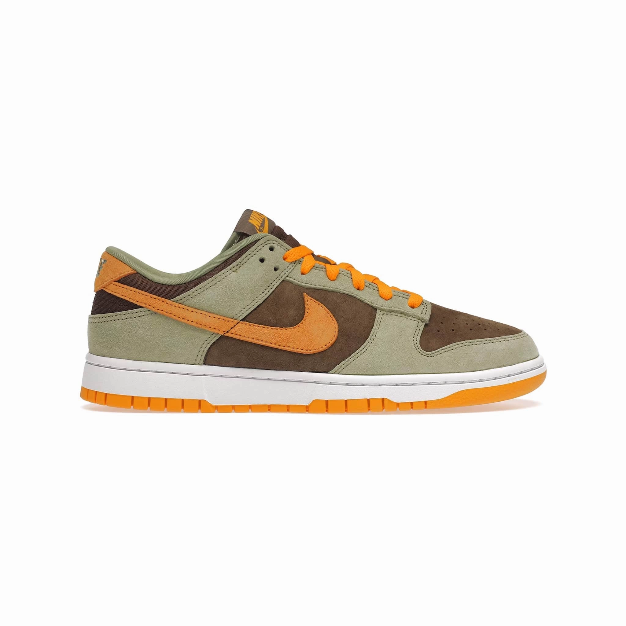 Nike Dunk Low Dusty Olive Durable Material Greek Ease