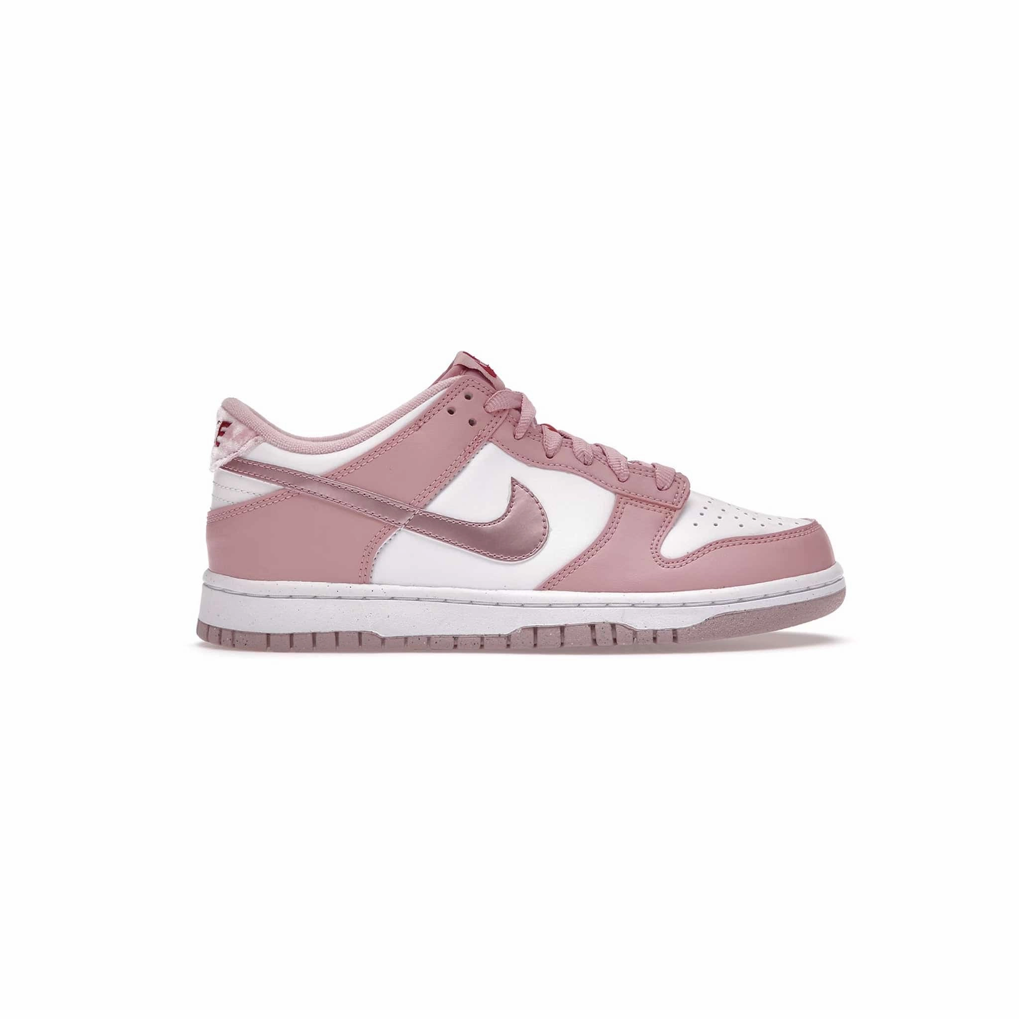 Comfortable Forefoot Nike Dunk Low Pink Velvet (GS)