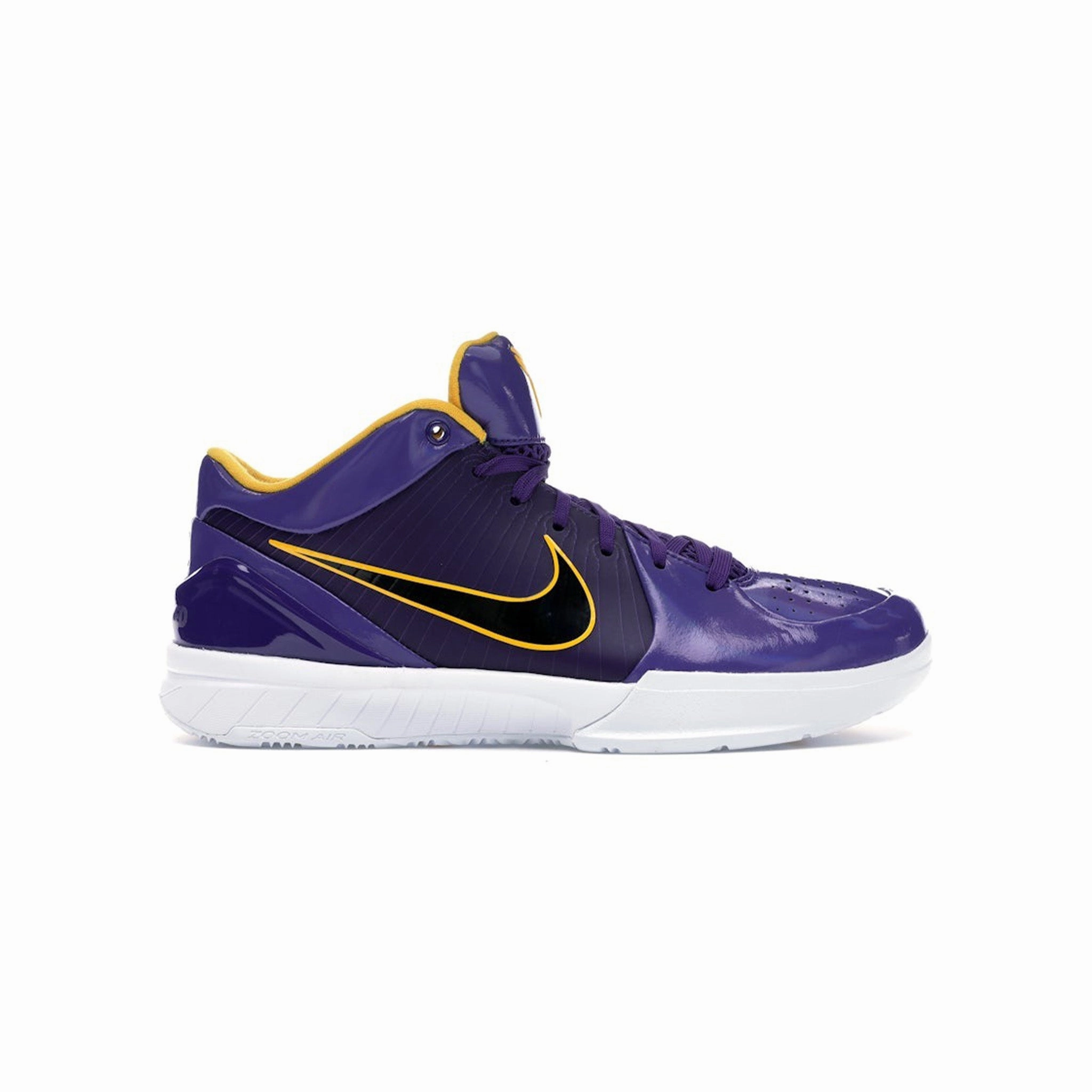 Nike Kobe 4 Protro Undefeated Los Angeles Lakers Long-Distance Support