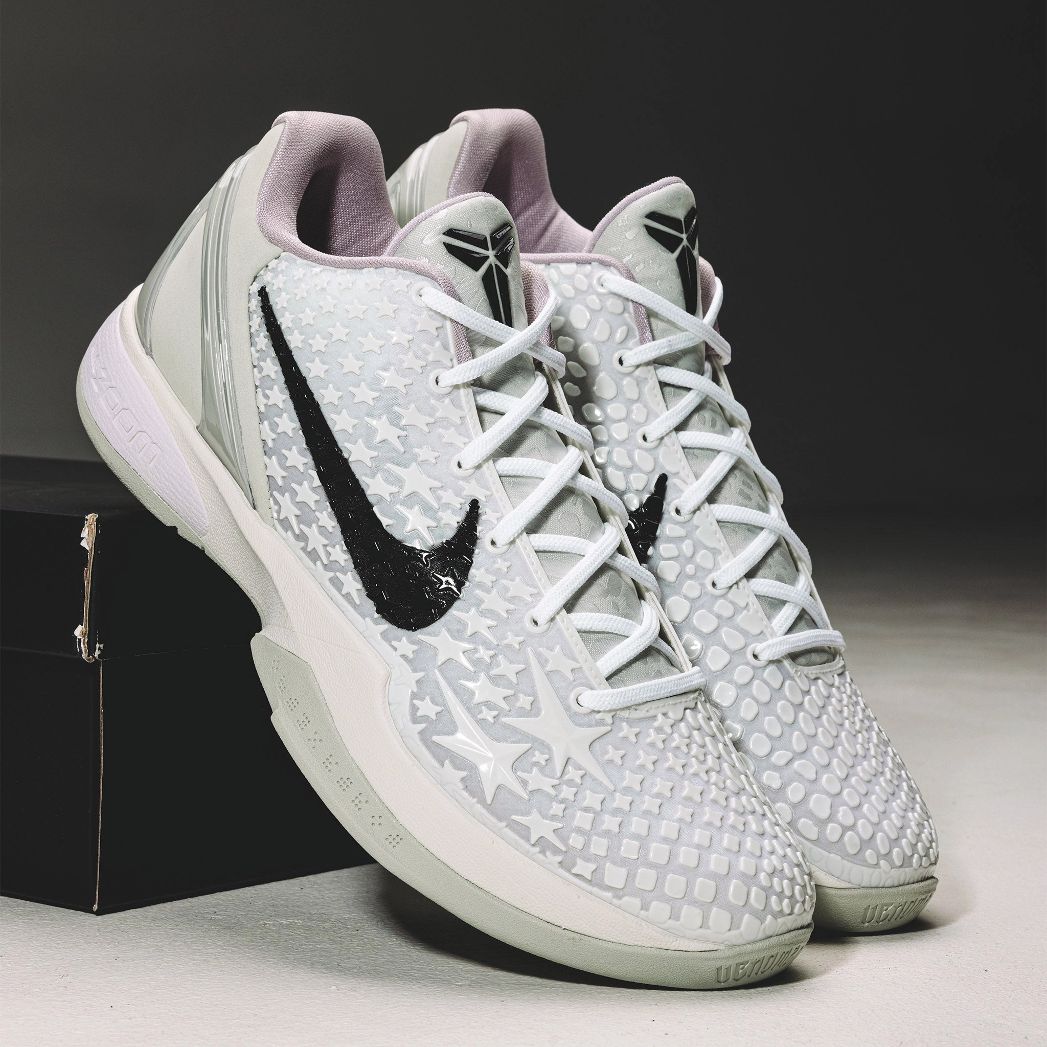 Trend-setting Tensile Heel Pull Tab Nike Kobe 6 Protro Sail All-Star