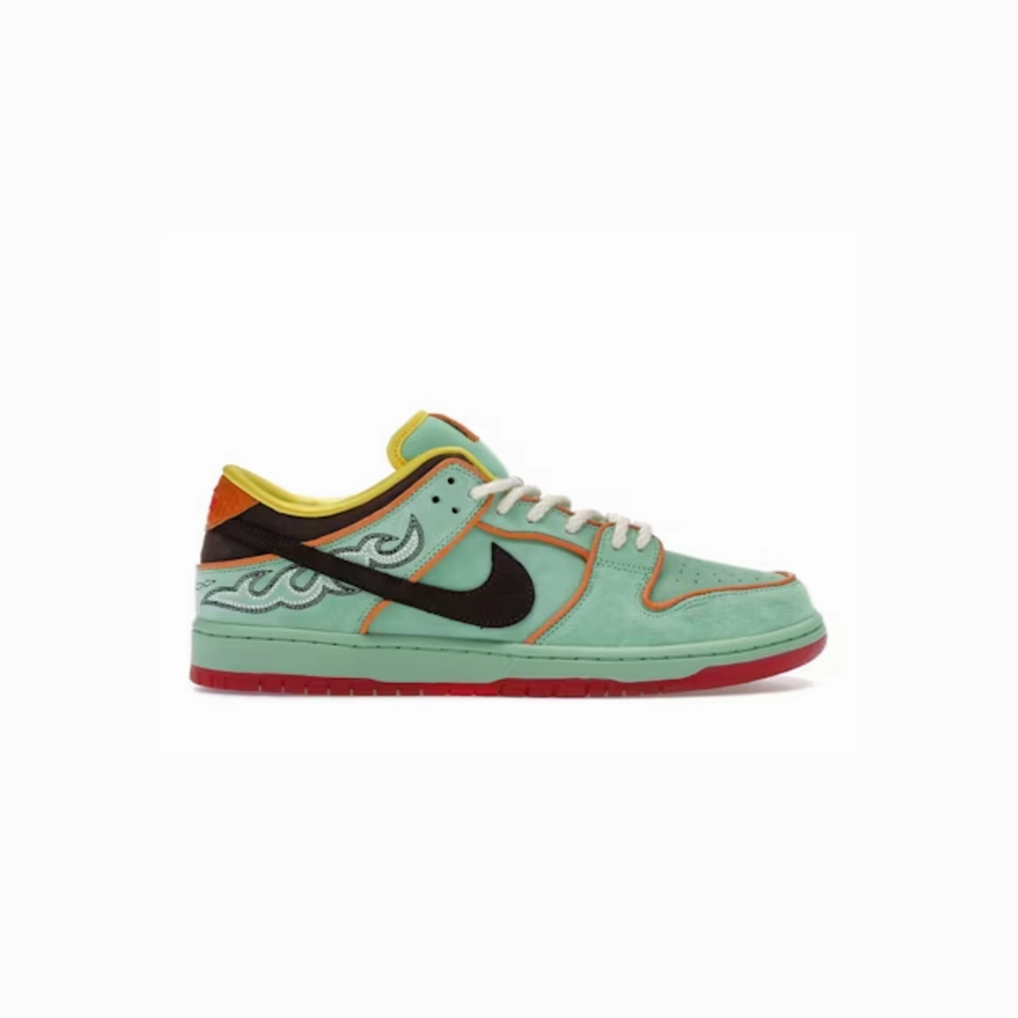 Tension Balanced Upper Sneaker Sales Nike SB Dunk Low Rodeo Tourmaline