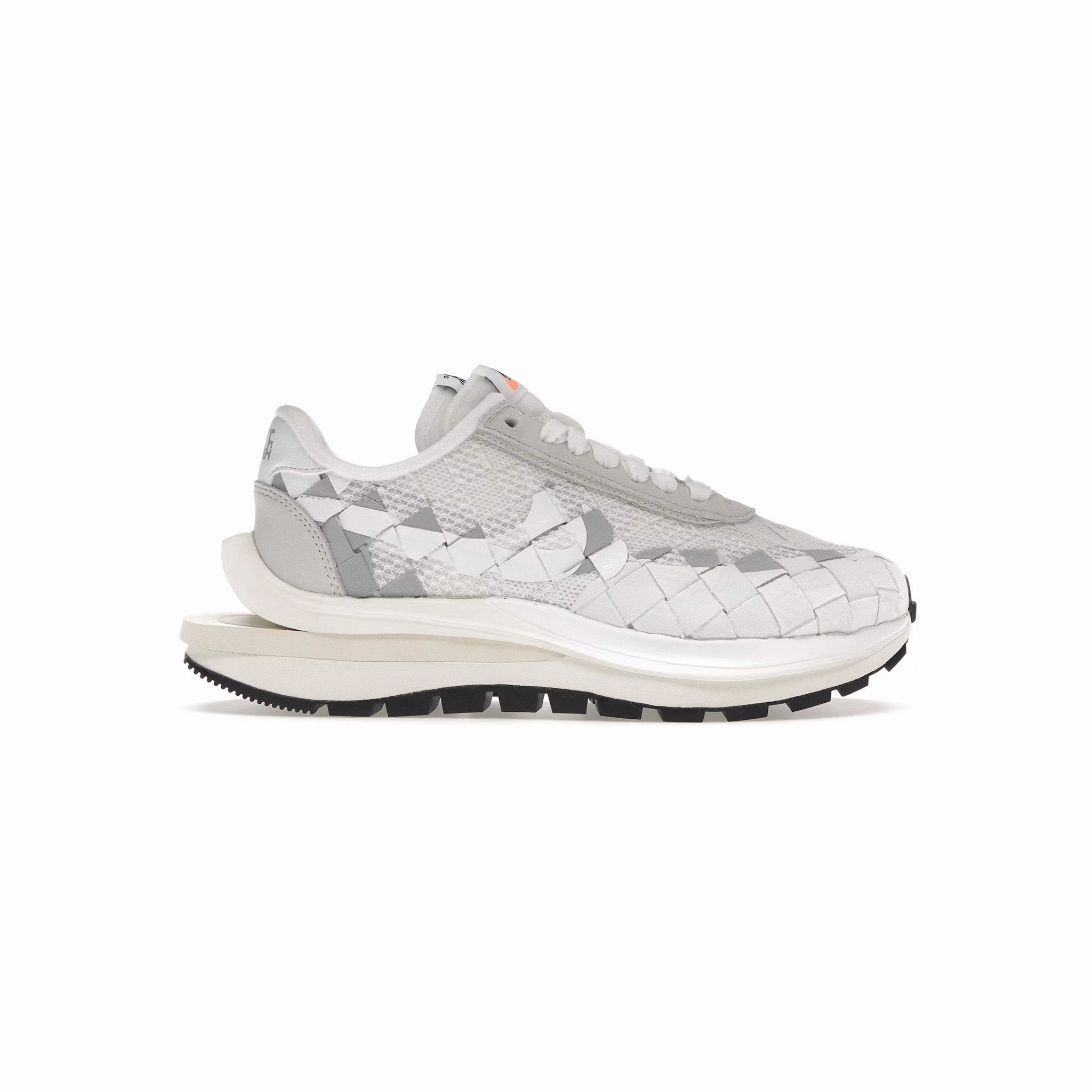 Nike VaporWaffle Woven sacai Jean Paul Gaultier White Reinforced Stitch Detail Speed Form
