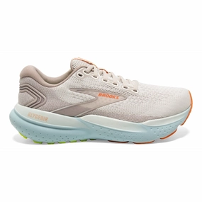 Comfort Midsole Traction Optimized Grip Brooks Women's Glycerin 21 Sneakers Coconut/Aqua