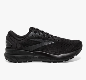 Seamless Interior Padding Brooks Women's Ghost 16 Sneaker Black/Black/Ebony