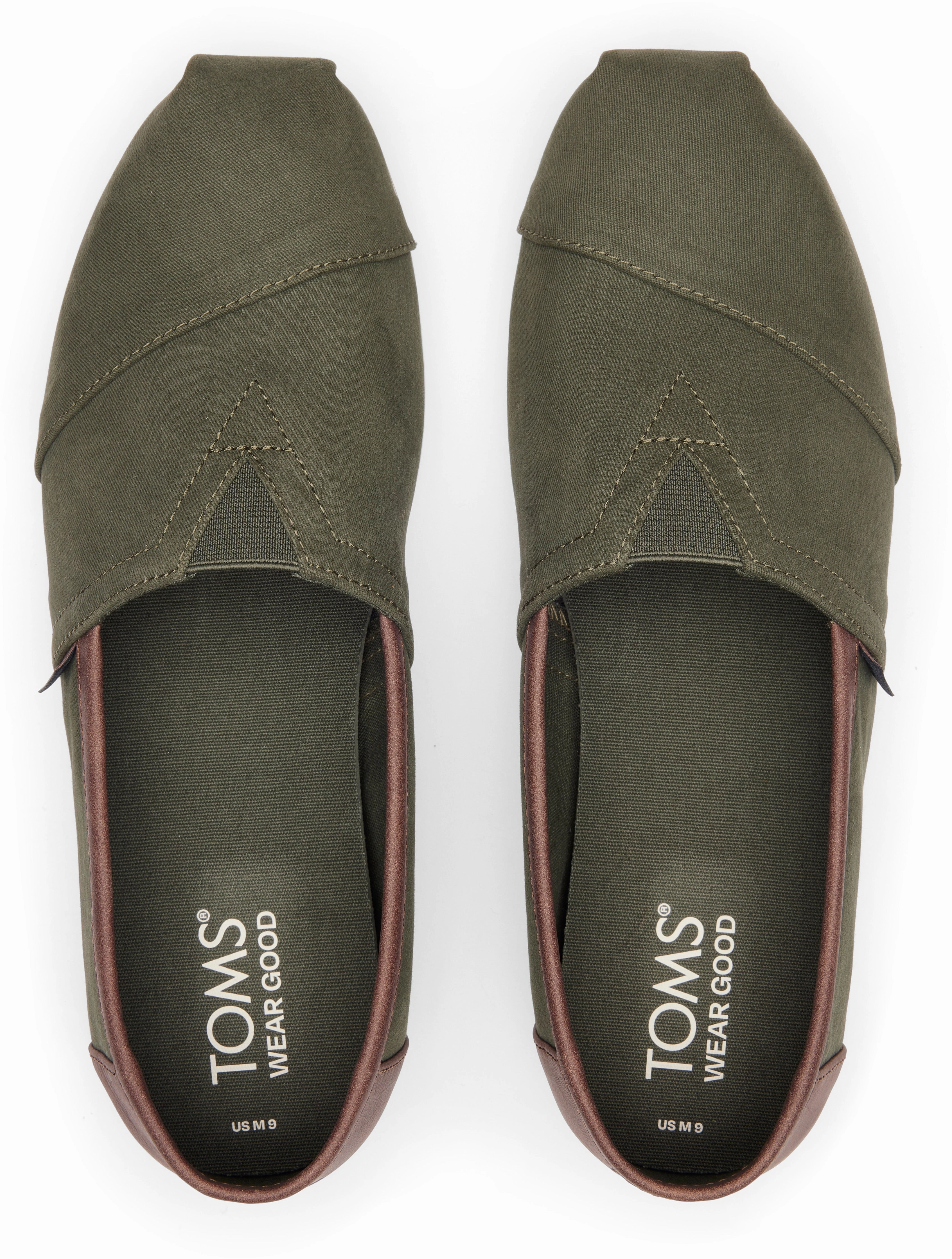 Men's Alpargata Classic - Dark Sage/Tan Shock Absorbing Vital Step