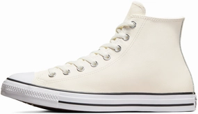 Converse Chuck Taylor All Star Hi Top Leather Egret/ Vintage White Smooth ride On Trend