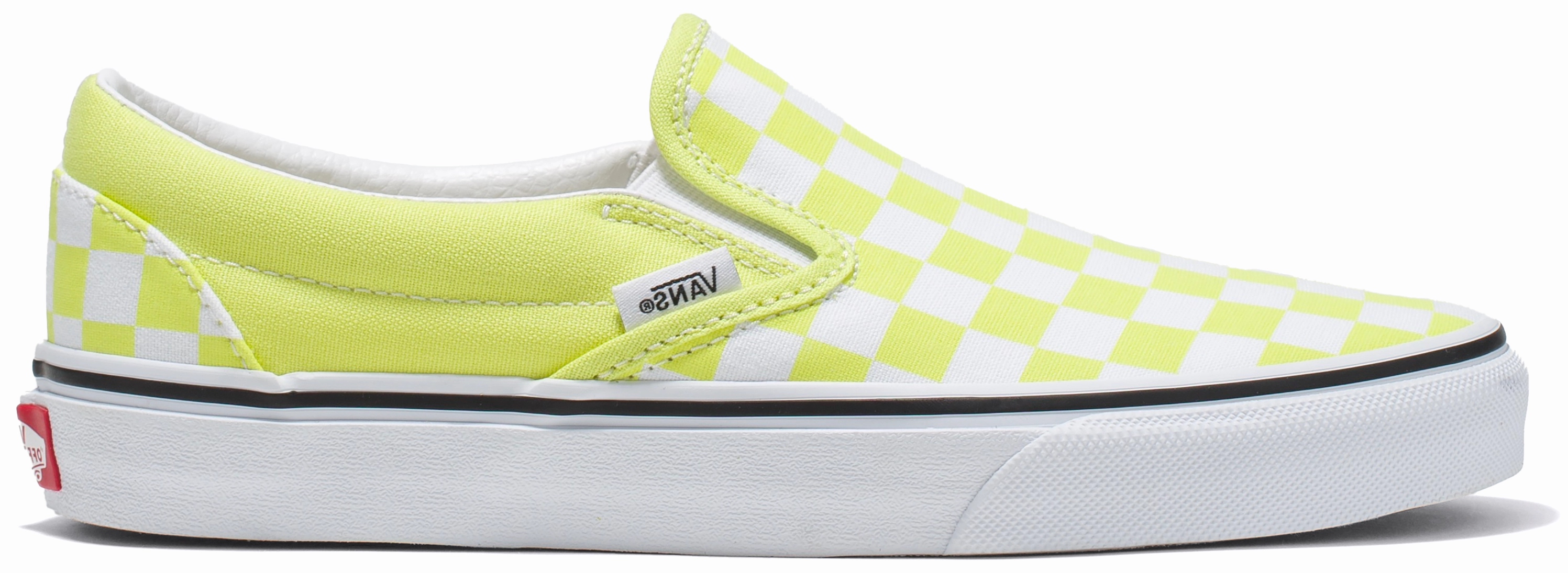 Easy To Clean Vans Kids Classic Slip-On Checkerboard Evening Primrose