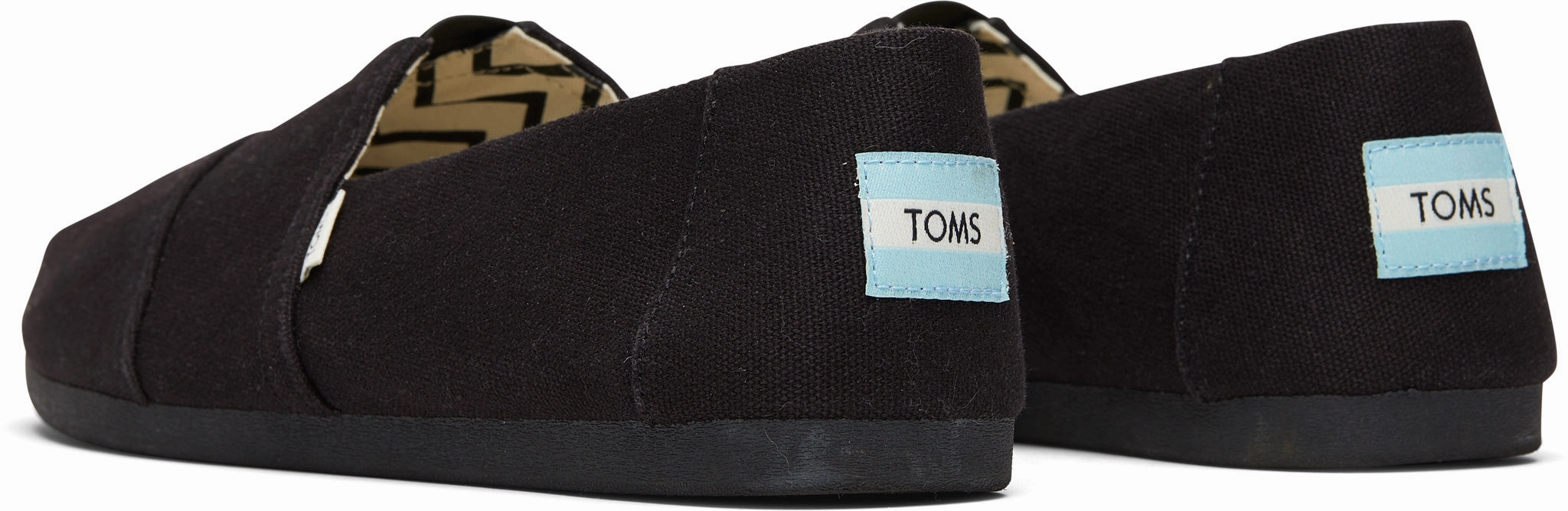 Men's Alpargata Classic - Black/Black Canvas Arch support Soft Sole