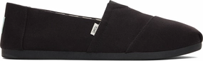 Men's Alpargata Classic - Black/Black Canvas Slip Free