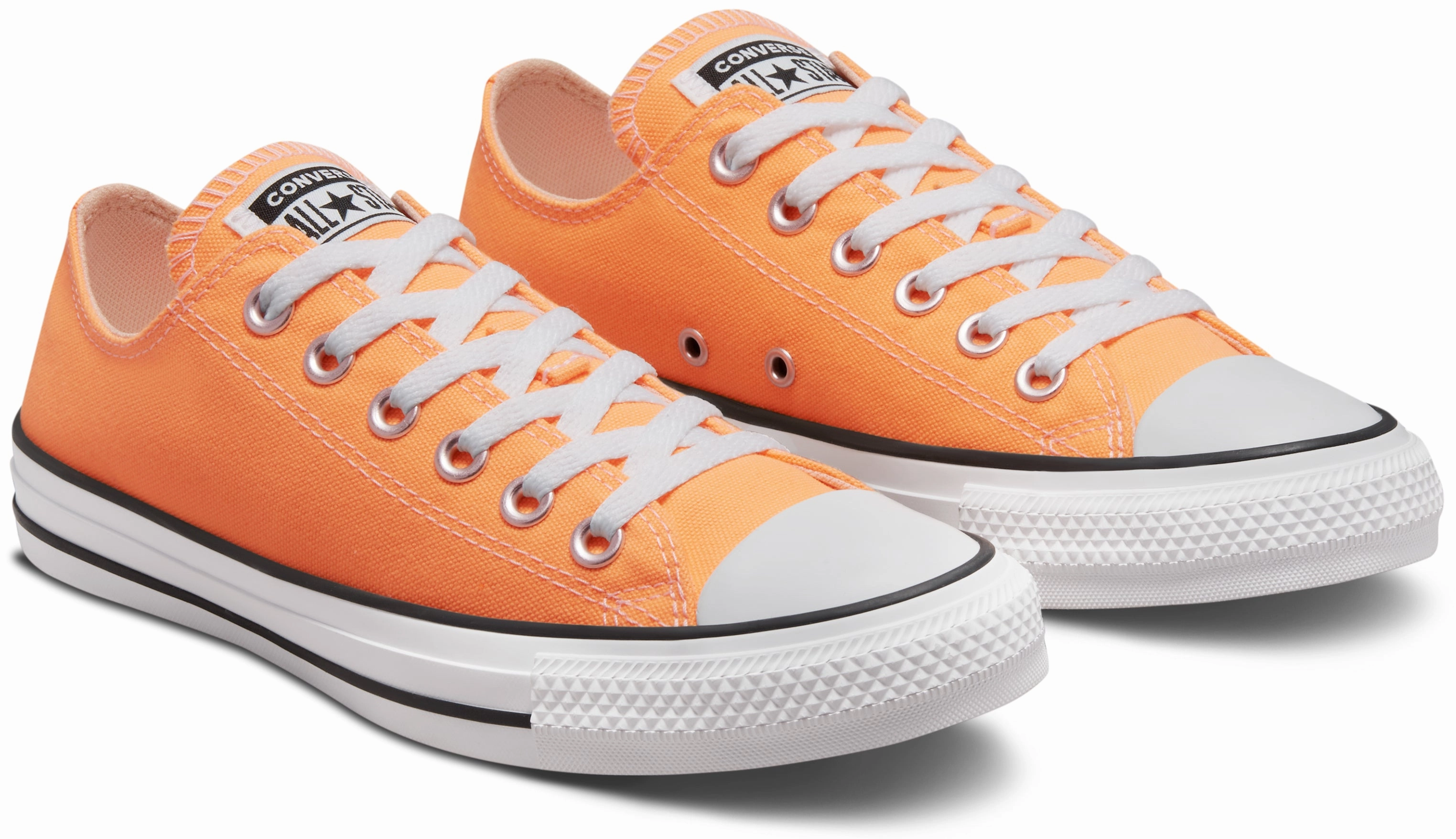 Converse Chuck Taylor All Star Low Top Peach Beam Street Fit Stone Grip