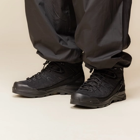 Salomon - X-ALP Mid Gore-Tex - Black. / Black / Asphalt Trail Journey Weather Tough