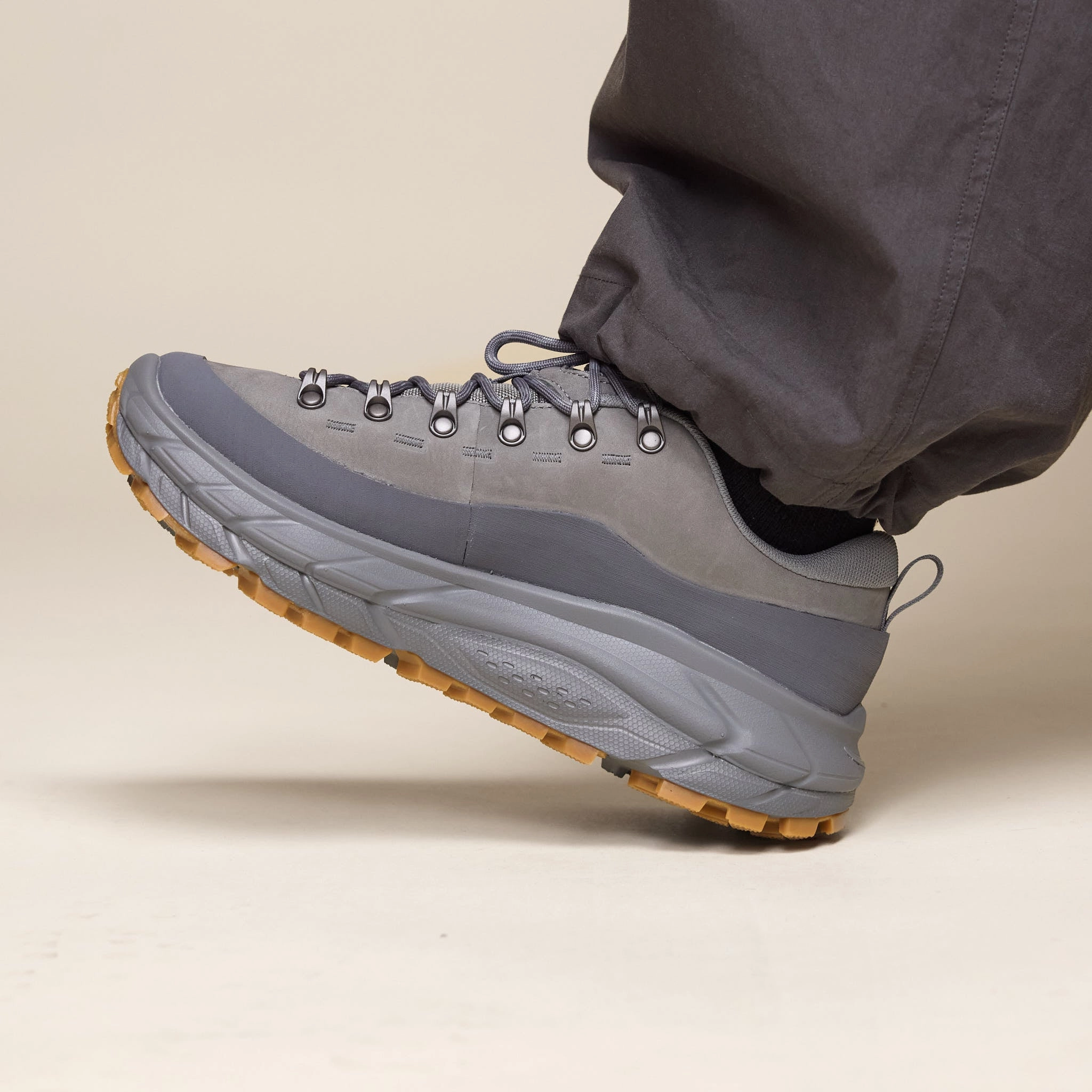 Slip Control Hoka - Tor Summit Hiking Shoe - Asteroid / Satellite Grey