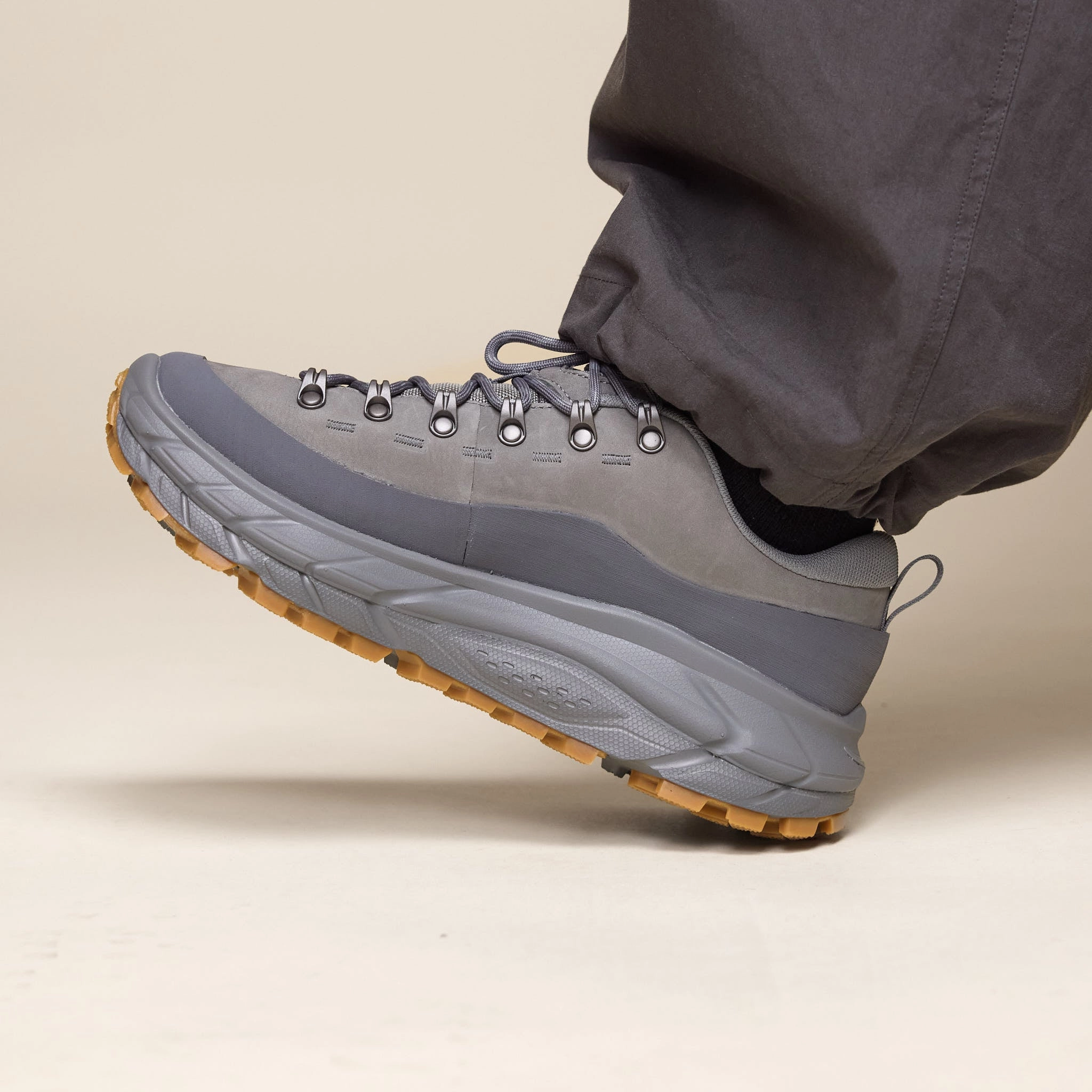 Slip Control Hoka - Tor Summit Hiking Shoe - Asteroid / Satellite Grey