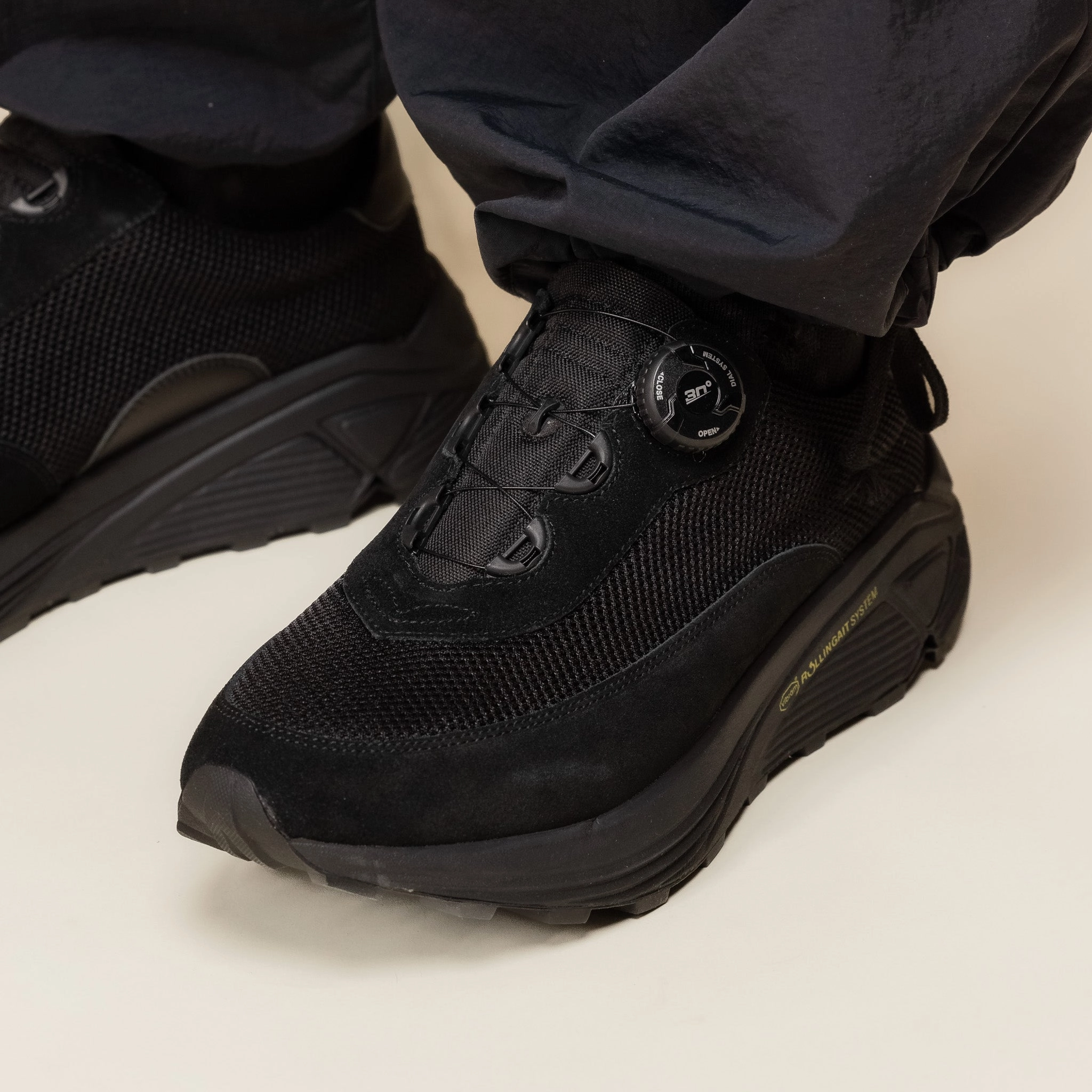 Playground Japan - New Dawn Sneaker - Black Lace Up Style High Quality