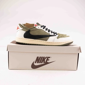 Arch Fit Jordan 1 Retro Low OG SP Travis Scott Medium Olive - Used - 3412