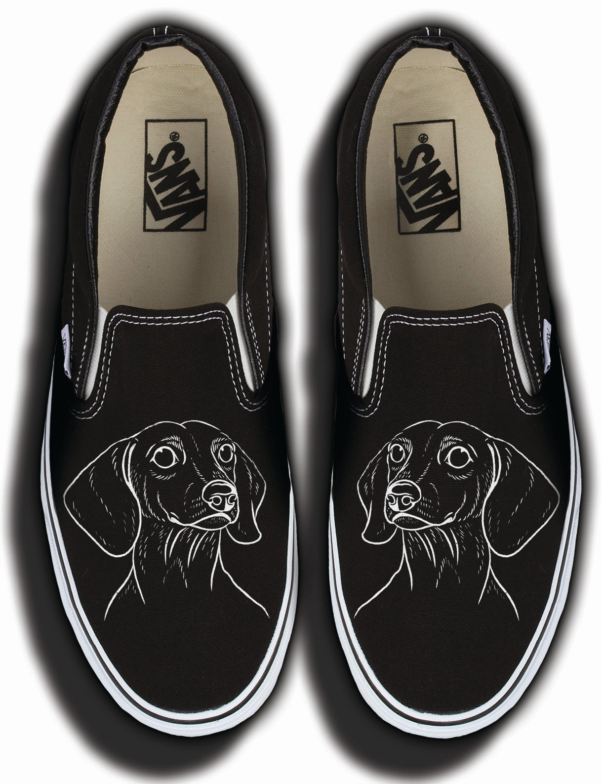 Baggins Original Slip on Dachshund Comfortable Insole