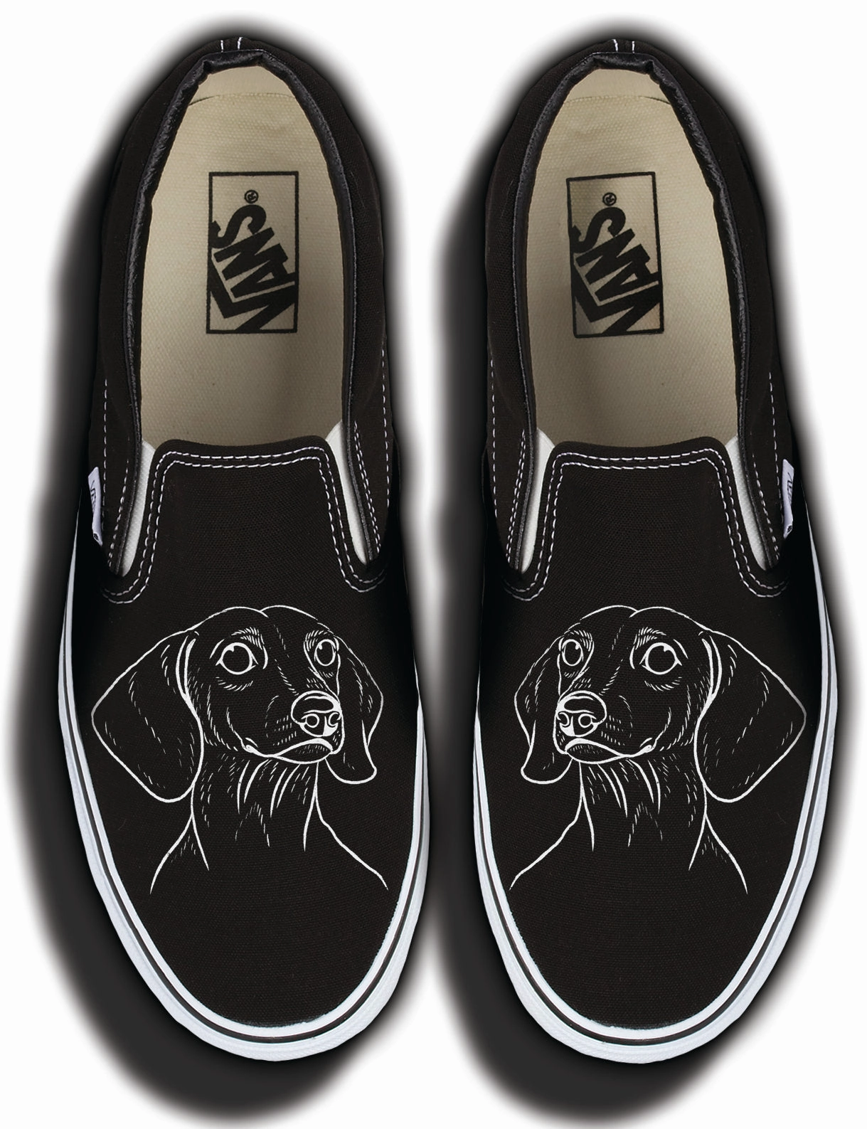 Baggins Original Slip on Dachshund slow walk