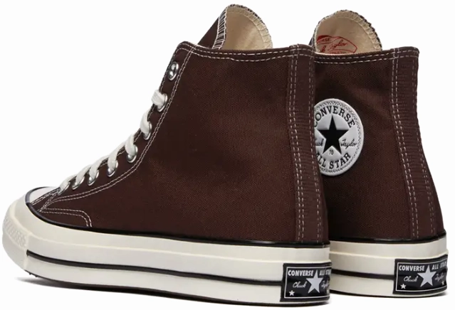 Fur Trim Modern Edge Converse Chuck Taylor All Star 1970s Hi Top Dark Root/Egret/Black
