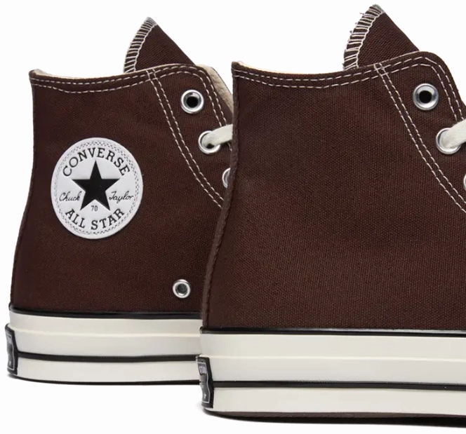 Free Soul Converse Chuck Taylor All Star 1970s Hi Top Dark Root/Egret/Black