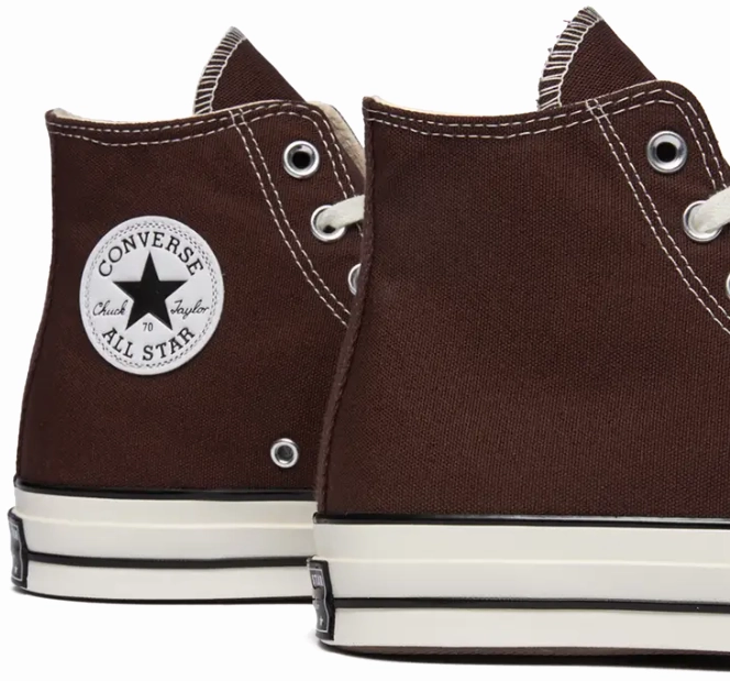 Free Soul Converse Chuck Taylor All Star 1970s Hi Top Dark Root/Egret/Black