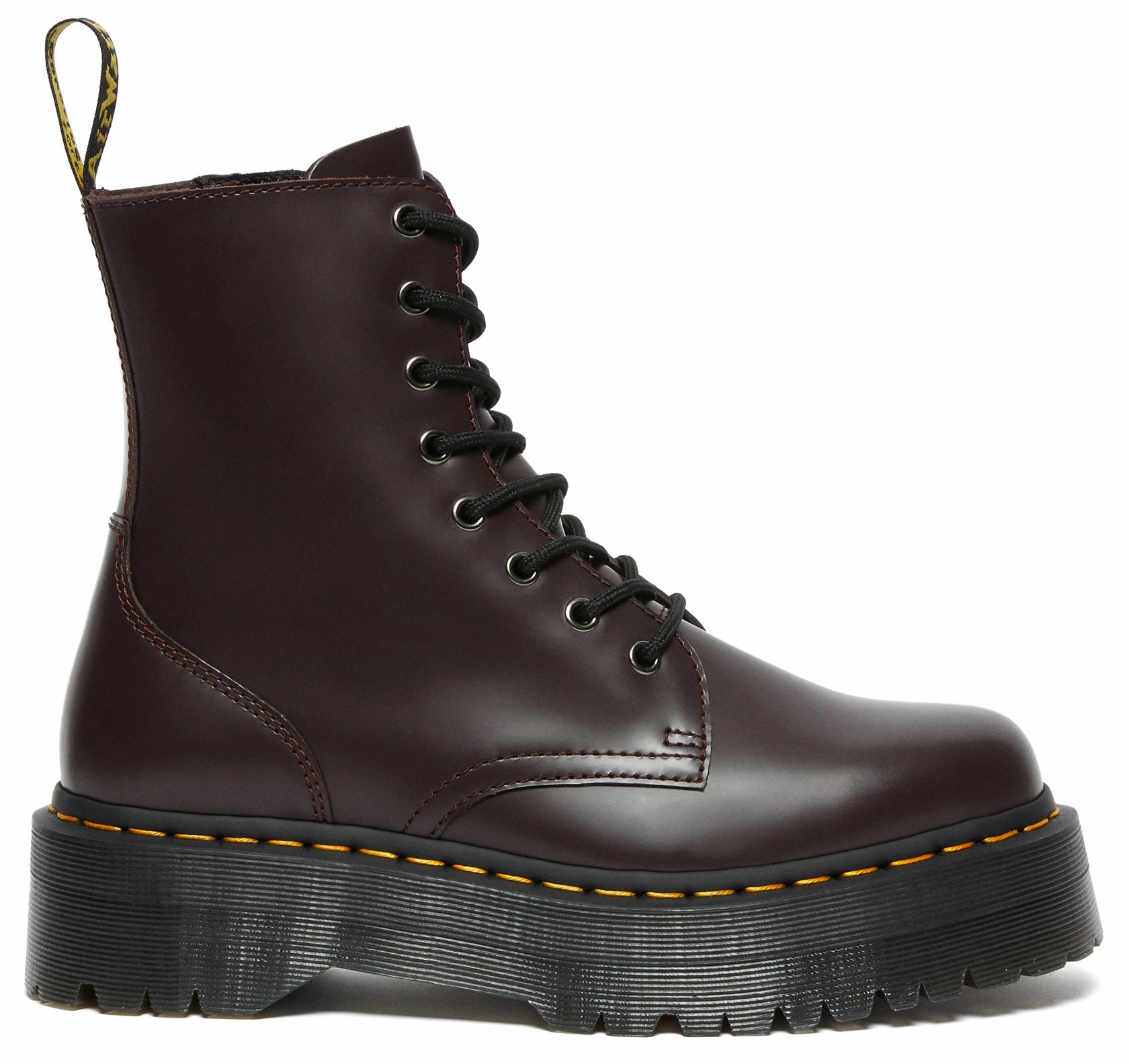 Dr. Martens Jadon Burgundy Smooth Shockproof Neutral Build