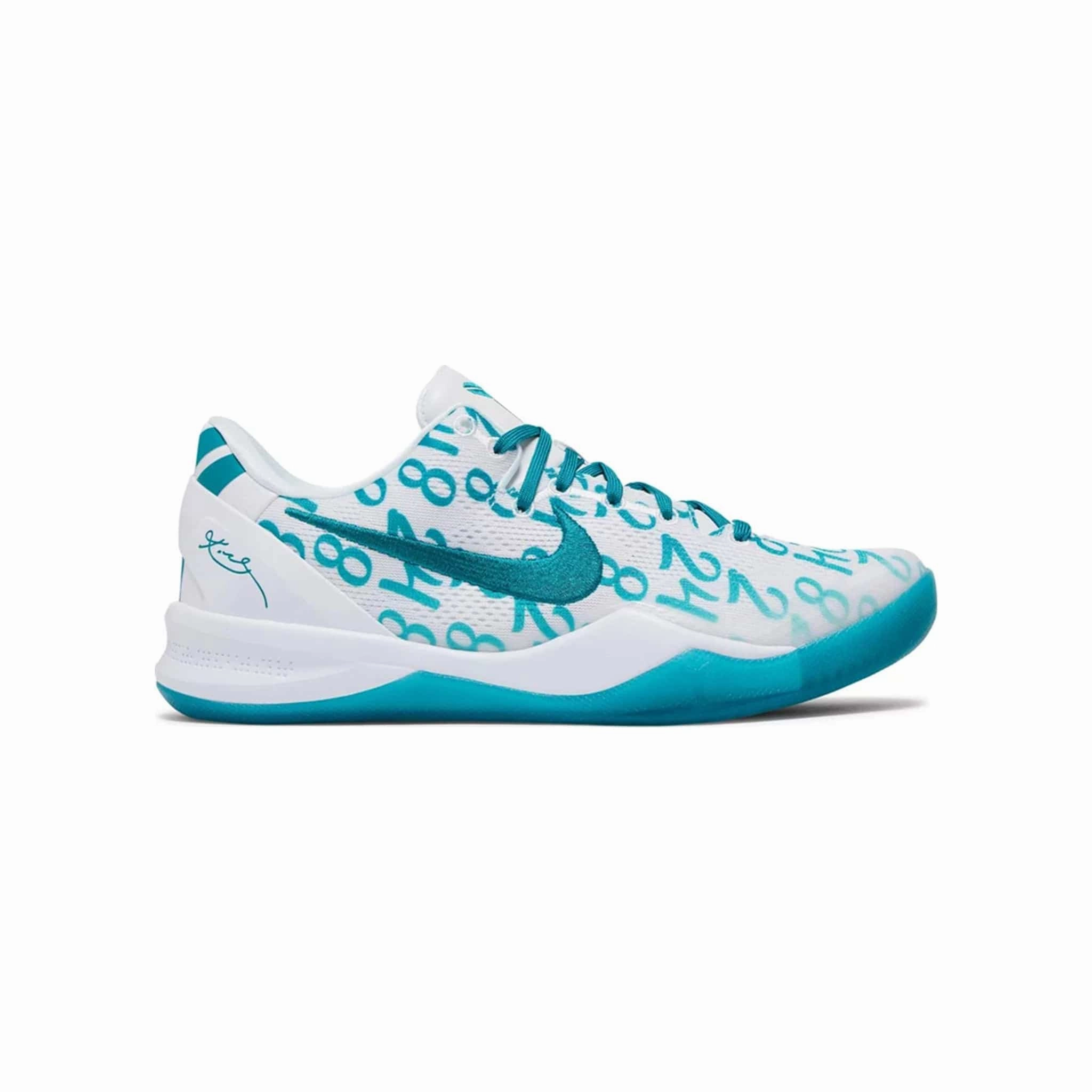 Nike Kobe 8 Protro Radiant Emerald Water Resistant Weave Low Profile Design