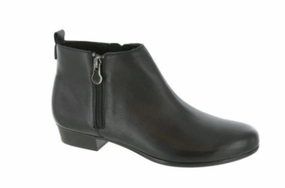 Munro Womens Lexi Black Bootie Good Grip Power Step