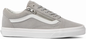 Vans Old Skool Zip (Suede) Drizzle Grey Cotton Touch Anti Odor