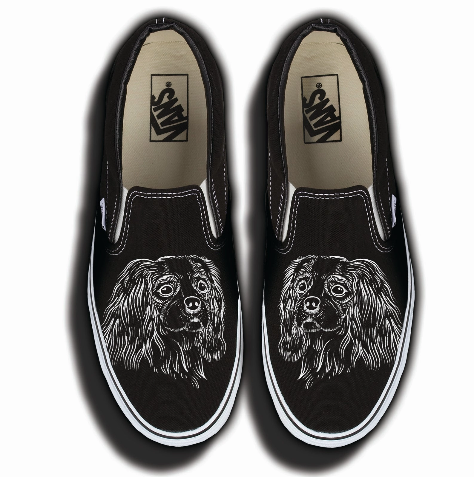 Baggins Original Slip on King charles cavalier Dark Edge