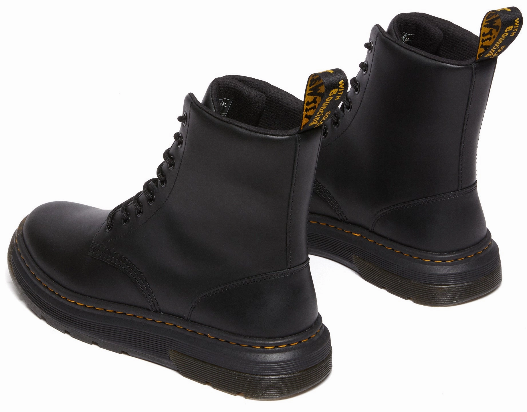 Dr. Martens Crewson Black Lace Up