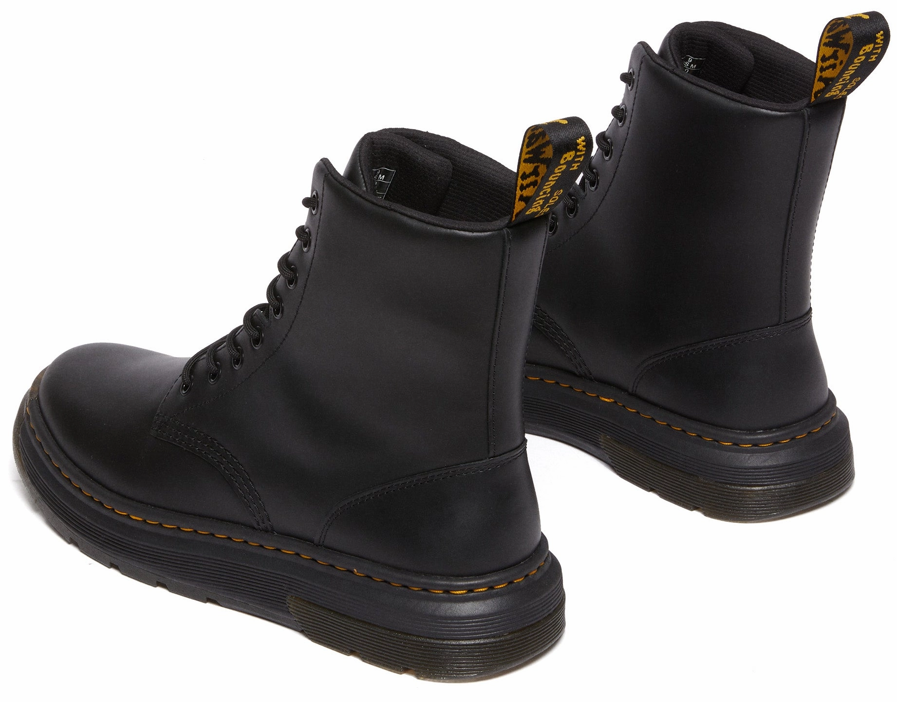 Dr. Martens Crewson Black Lace Up