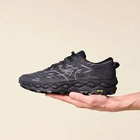 Mizuno - Wave Mujin LS Gore-Tex - Black / Quiet Shade / Black Sand Comfort Ankle