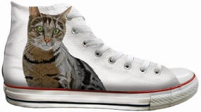 Baggins Original Hi Top Tabby Cat Comfort Strap